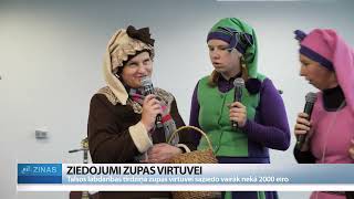 ReTV Talsos labdarības tirdziņā zupas virtuvei saziedo vairāk nekā 2000 eiro [upl. by Prager]