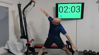 4 min warmup and stretch  Bowflex Workout [upl. by Lathe]