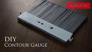 DIY Contour GaugeCurve measuring tool [upl. by Lellih]