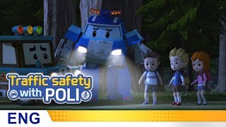 Trafficsafety with Poli  10Danger in the Dark [upl. by Eitsirk]