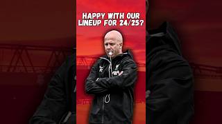 Liverpool FCs 202425 Lineup Revealed Excited [upl. by Thorfinn]