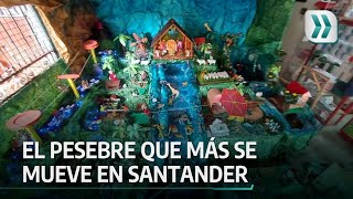 El espectacular pesebre con más movimiento de Santander  Vanguardia [upl. by Ennaharas602]