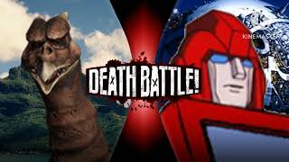 Showa Rodan vs G1 Ironhide DEATH BATTLE [upl. by Negam]