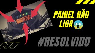 Painel da moto não liga😱 resolvido [upl. by Renault]