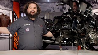 Hoppe Mediazilla Detachable Audio Fairing for Harley Review at RevZillacom [upl. by Loise228]