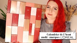 Le calendrier de lAvent MULTIMARQUES de lOréal  😍 Encore des fullsizes  😳  LOdoesmakeup [upl. by Symer527]