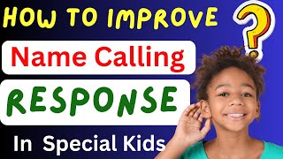 बच्चा नाम बुलाने पर Response नहीं करता❓Poor name calling response❓kids kidsvideo speech therapy [upl. by Salzhauer]