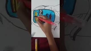 Drawing of Bholenath jiart song to song newart love art popular art [upl. by Annayt]