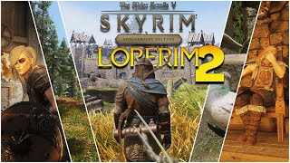 A Remaster Of A Remaster 3000 Mods  The Elder Scrolls Skyrim  Lorerim 20 [upl. by Idonna]