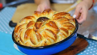 SVECANA SLAVSKA PUTER POGACA POPUT PAMUKA  TOPI SE U USTIMA  CHRISTMAS FESTIVE BUTTER CAKE [upl. by Swanson]