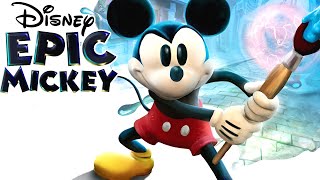 Disney Epic Mickey HD  Full Game 100 Walkthrough [upl. by Ecirp193]