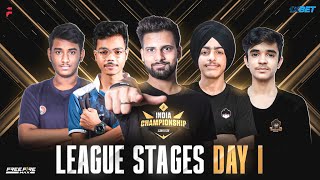 FREE FIRE INDIA CHAMPIONSHIP  1XBET  LEAGUE STAGES DAY 1 GROUP • A  FT MAFIAS AURA TSG NG [upl. by Sherrie586]