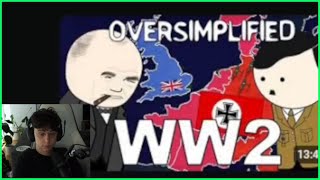 WW2 In League Of Legend Terms  Caedrel Reacts To WW2 By OverSimplified [upl. by Adriane]