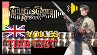 Tactics Ogre Reborn ENGLISH Voices Tier List 3k SUBS Celebration [upl. by Abate]