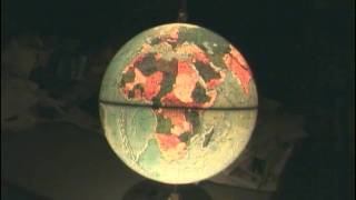 My rotating globe with light from inside a silent stopmotion movie shorts [upl. by Saxena]