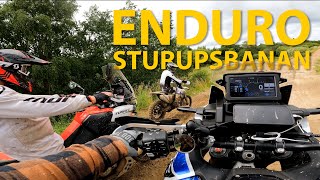 Kan man köra enduro med tung adventurehoj Sturupsbanan [upl. by Mrots]