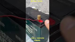 Battery tester shorts ytshorts [upl. by Brandt]