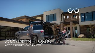 2025 INFINITI QX80 Luxury SUV  Accessories Overview [upl. by Annayad]