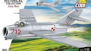 Cobi 5822 LIM 1 Polish Air Force 1952 Speed Build [upl. by Ihcekn]