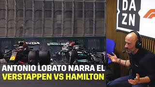 Max Verstappen vs Lewis Hamilton  Antonio Lobato y los momentazos del GP de Arabia Saudí  DAZN F1 [upl. by Selbbep]