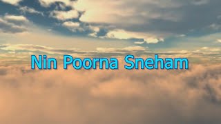 Nin Poorna Sneham  Malayalam Christian Song composed by Sharlay Varghese [upl. by Aivin]