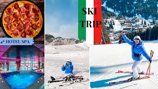 THE BEST SKI RESORT in Italy  Madonna di Campiglio  Bianca Oprea [upl. by Nosduh]