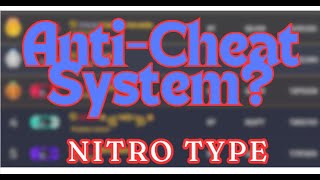 Nitro Type Added a AntiCheat System [upl. by Agbogla]