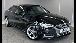 2017 67 Audi A4 S Line 14 TFSI  Lancaster Automart [upl. by Neila]