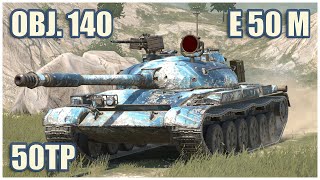 Object 140 E 50 M amp 50TP Tyszkiewicza • WoT Blitz Gameplay [upl. by Jaymee217]