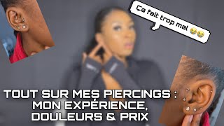 TALK 💬  tout sur mes 15 piercings  smiley nez oreilles… rejets douleurs amp cicatrisation [upl. by Linet]