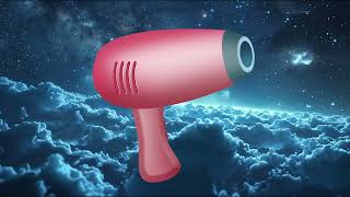 Baby Hair Dryer Sleep Sounds  White Noise hairdryer [upl. by Paulina]