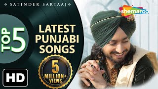 Latest top 5 Punjabi Songs by Satinder Sartaaj  New Punjabi Songs  Best of Sartaaj 2020 [upl. by Lombardo18]