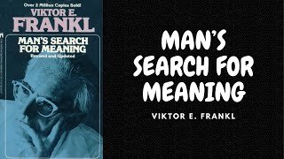 MANs SEARCH FOR MEANING FULL AUDIOBOOK [upl. by Yeliab]