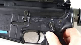 Legally transferable full auto Colt M4 Commando Enhanced 4position [upl. by Hoashis]