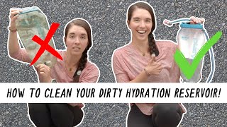 How to Clean Your Hydration Reservoir  Miranda in the Wild [upl. by Aketahs]