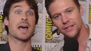 The Vampire Diaries Cast Spill On Their Dream Finale Ending  Comic Con 2016 [upl. by Alan]