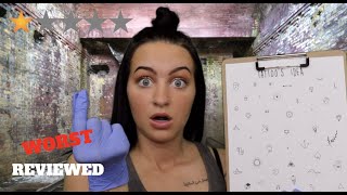 ASMR Worst Reviewed Tattoo Shop RP [upl. by Ennaeiluj]