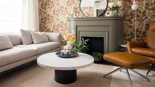 House Tour Bold amp Colorful Small Home Makeover [upl. by Nnairol937]