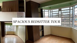 SPACIOUS BEDSITTER IN NAIROBI TOUR along Thika Road At only KSH 1000065 [upl. by Bautram]