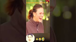 Superman funny prank 😂 funny foryou shorts praank funnyvideo [upl. by Abagael873]