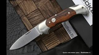 Складной нож Boker Scout Spearpoint Desert Ironwood N690 ironwood 112036 [upl. by Lipinski]