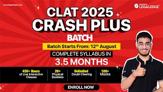 Big Opportunity for CLAT 202526 Aspirants  Win upto 100 Off Scholarship [upl. by Ebag596]