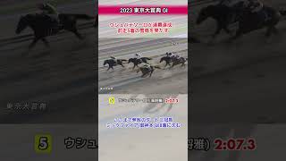 【東京大賞典2023】ウシュバテソーロが連覇達成！ダート最強馬としての貫禄を示す！競馬 地方競馬 大井競馬 東京大賞典 ウシュバテソーロ GI shorts [upl. by Akered824]