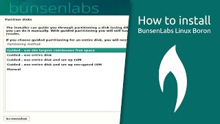 How to install BunsenLabs Linux Boron [upl. by Hernando]