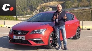 Seat León Cupra 300  Primera prueba  Review en español  Cochesnet [upl. by Atcliffe]