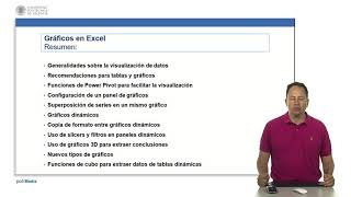 Excel avanzado Gráficos Resumen   UPV [upl. by Leverick]