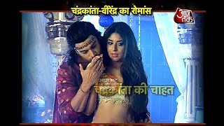 Romance of Chandrakanta and Virendra in Life Oks Chandrakanta [upl. by Enilesor286]