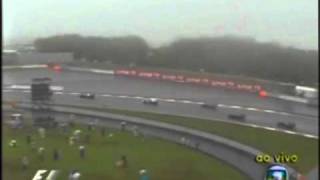 Lewis Hamilton vs Fernando Alonso Start GP Fuji 2007 [upl. by Iorgo]