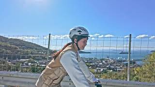 Ebike Cycling Tour on Shodoshima  JAPAN  Shikoku  Jumbo Ferry Short Ver [upl. by Desi]