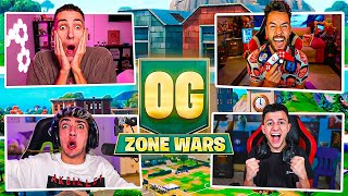 Jugué OG ZONE WARS con SEGUIDORES RANDOMS y [upl. by Haleak]